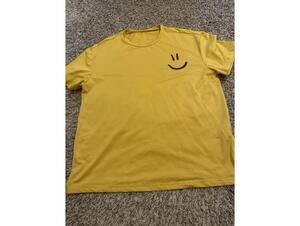 SHEIN Boys Yellow Casual T-Shirt Size 15Y